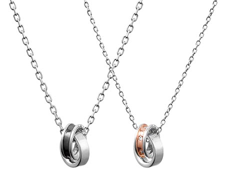 ４ドシー-ペアネックレス1