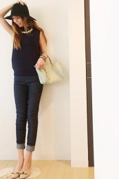 フェラガモ靴コーデ1