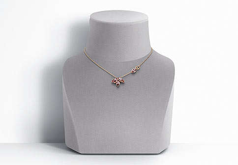 ディオールネックレス3