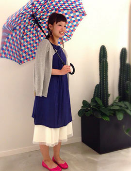 傘コーディネート7