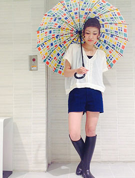 傘コーディネート10