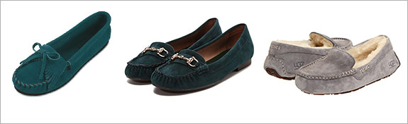 女性モカシンシューズブランド