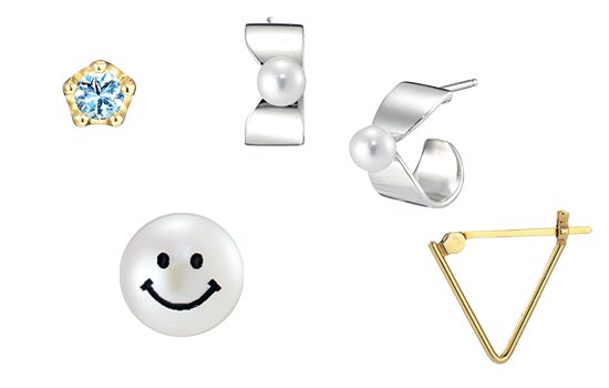 スタージュエリーシンプルピアス