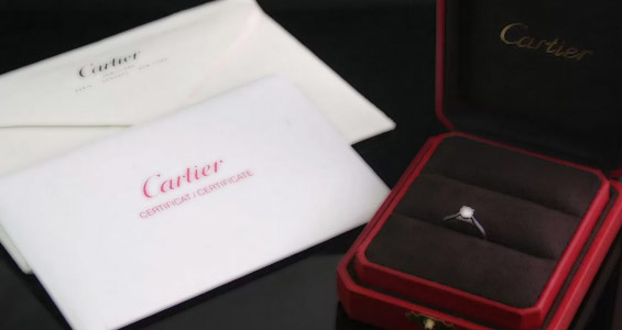 カルティエ婚約指輪