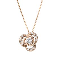 フラワーモチーフ-ネックレス