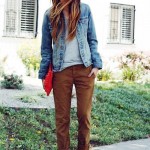 王道で定番！チノパンを合わせてシンプルに