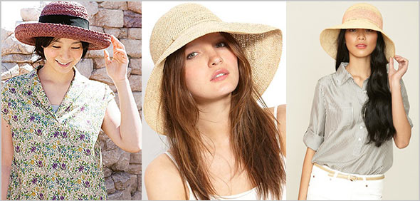 ヘレンカミンスキー-麦わら帽子