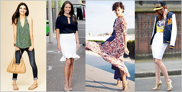 ジミーチュウサンダルコーディネート