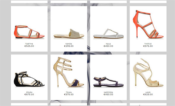 ジミーチュウサンダル