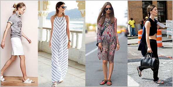 ビルケンシュトックコーデ