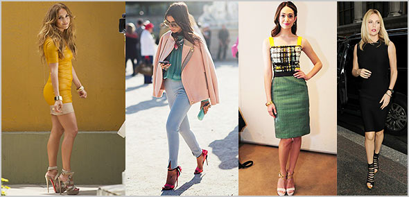 ルブタンサンダルコーデ