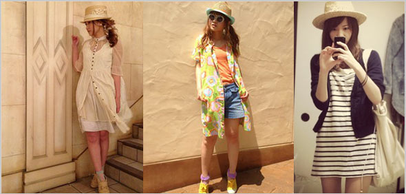 オーバーライド麦わら帽子