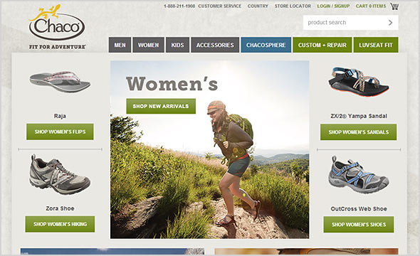 チャコサンダルレディース