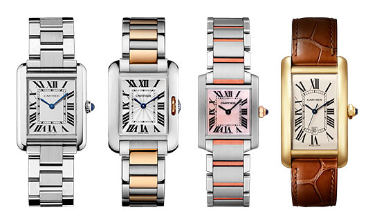 カルティエ腕時計タンク
