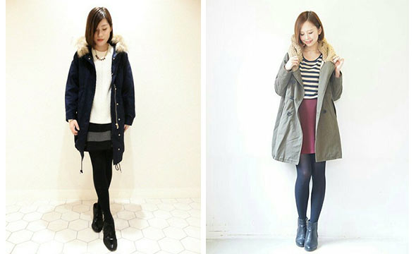 モッズコートコーデ02