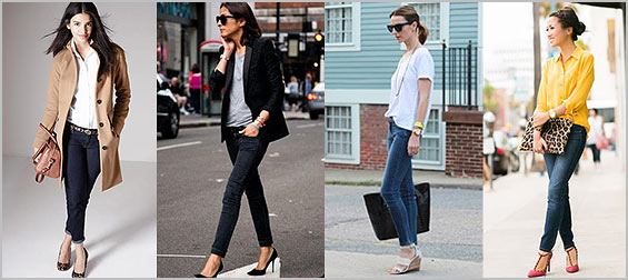 きれいめジーンズコーデ