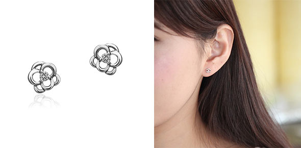 フラワーピアス3