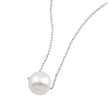 ブルーム１粒パールネックレス