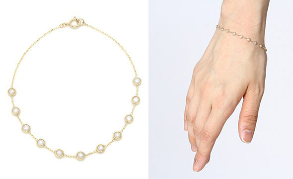 アガットパールブレスレット1