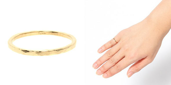 アガットピンキーリング1