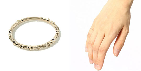 アガットピンキーリング2