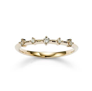 タサキ華奢ゴールドリング2