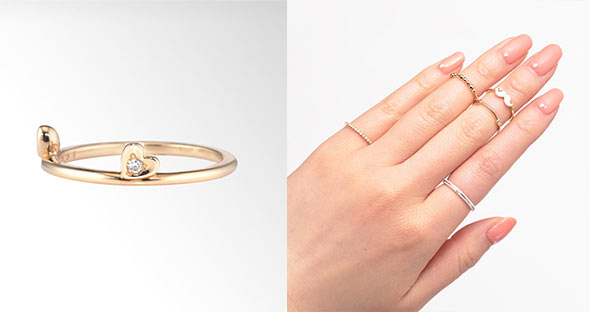 スタージュエリー華奢リング5