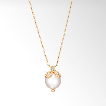 スタージュエリー１粒パールネックレス3