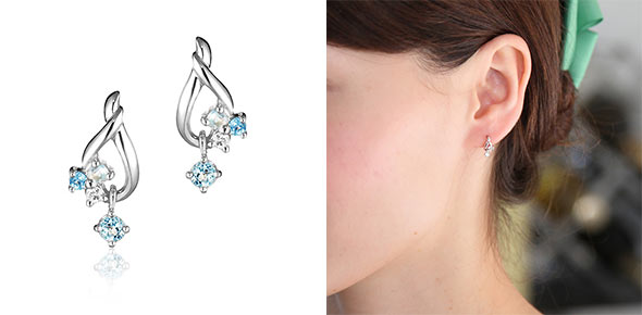 ドロップピアス2