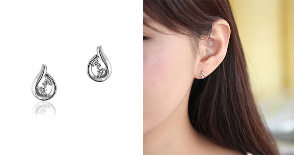 4℃上品ピアス1