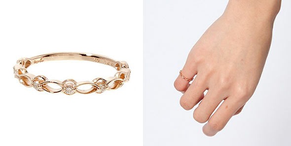 アガットピンキーリング3