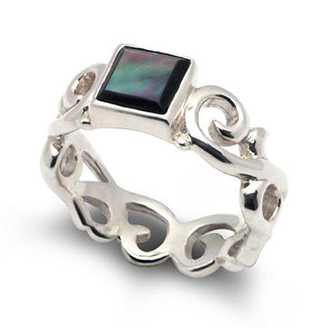 ブルームパール指輪2