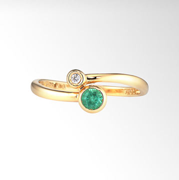 スタージュエリーピンキーリング2