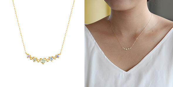 カナル4℃ハートネックレス3