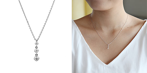 4℃上品ネックレス1