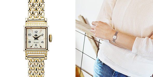 ロゼモン華奢腕時計3