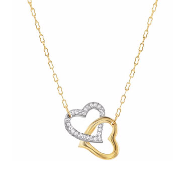 スワロフスキーハートネックレス2