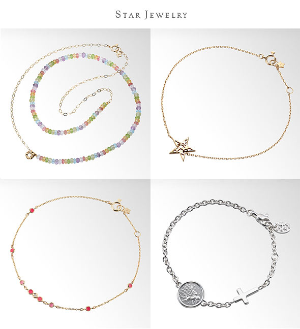 スタージュエリーブレスレット