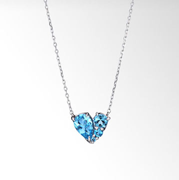 スタージュエリーハートモチーフネックレス4