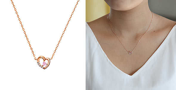 カナル４℃-フェミニンネックレス