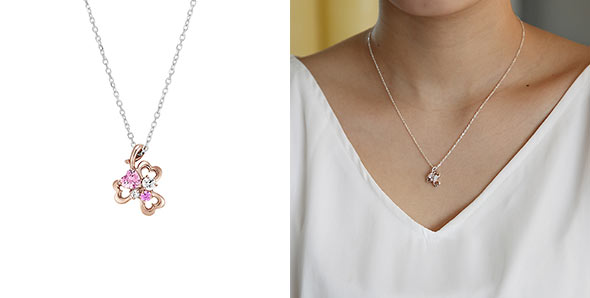 カナル4℃ハートネックレス1