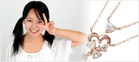 高校生ネックレスプレゼント