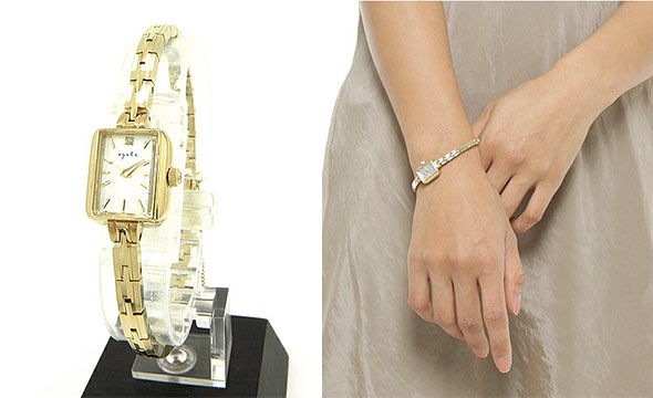 アガット華奢腕時計1