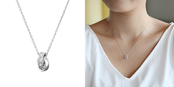 4℃上品ネックレス2