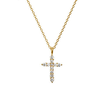 4℃1粒ダイヤネックレス3