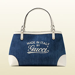 グッチバッグデニム