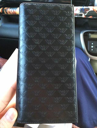 アルマーニ財布2