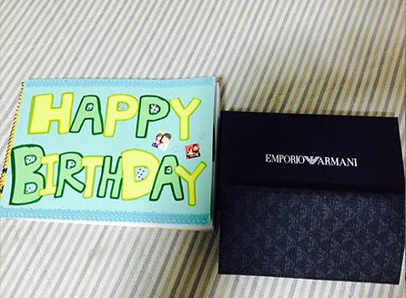 アルマーニ財布1