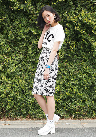 BABY-G腕時計コーデ1