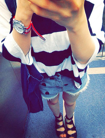 タイメックスコーデ1